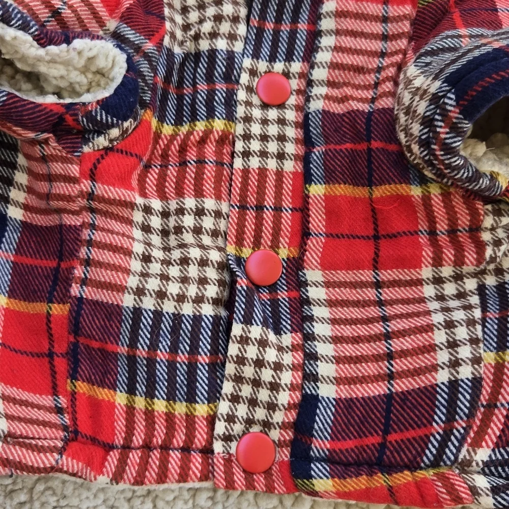 Aerie Offline Plaid Dog Sweater